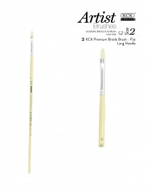 KCK BRISTLE FLAT LONG HANDLE BRUSH - BR 679F #2